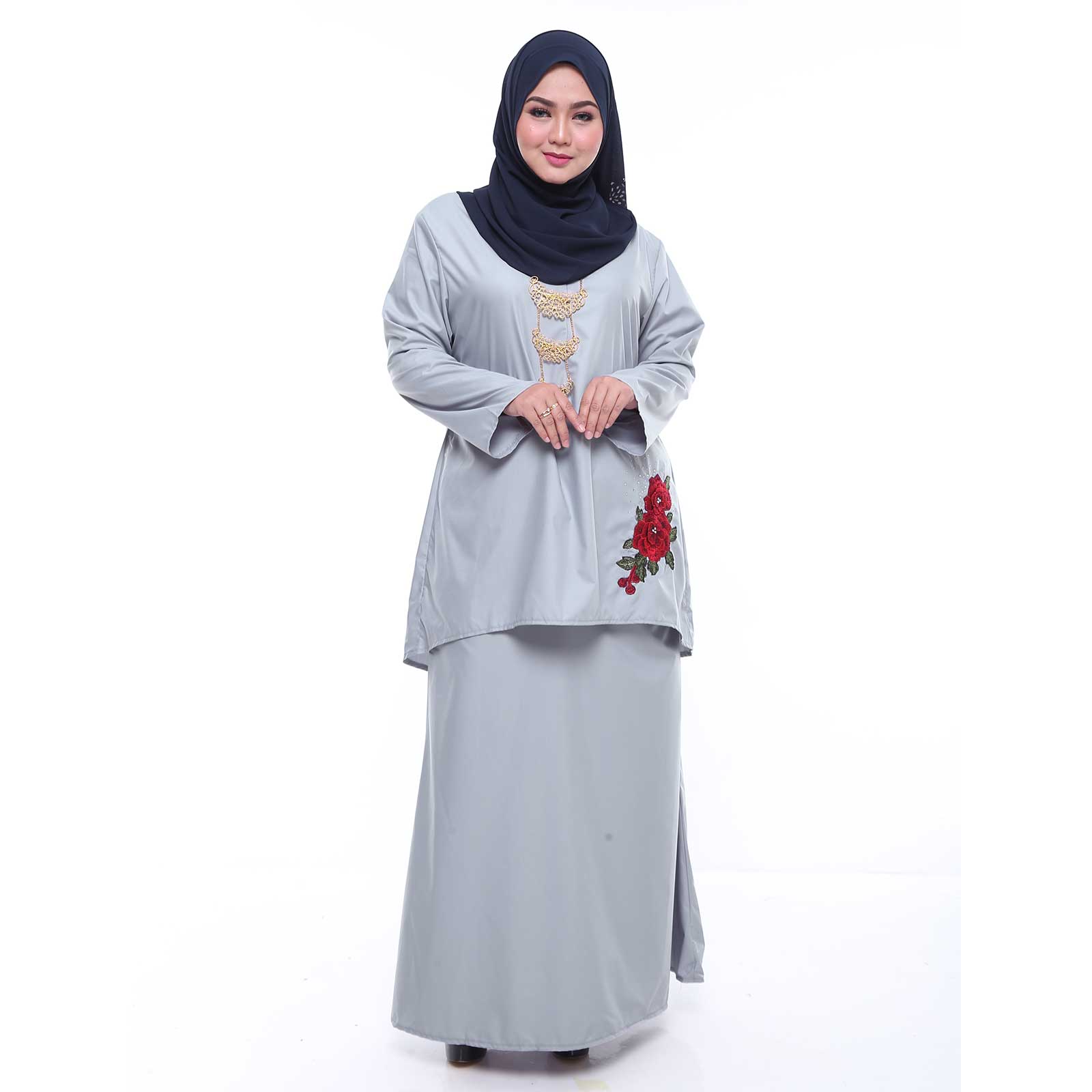 Kristy Baju  Kurung  Modern  Malaysia Baju  Plus  Size  Wanita 