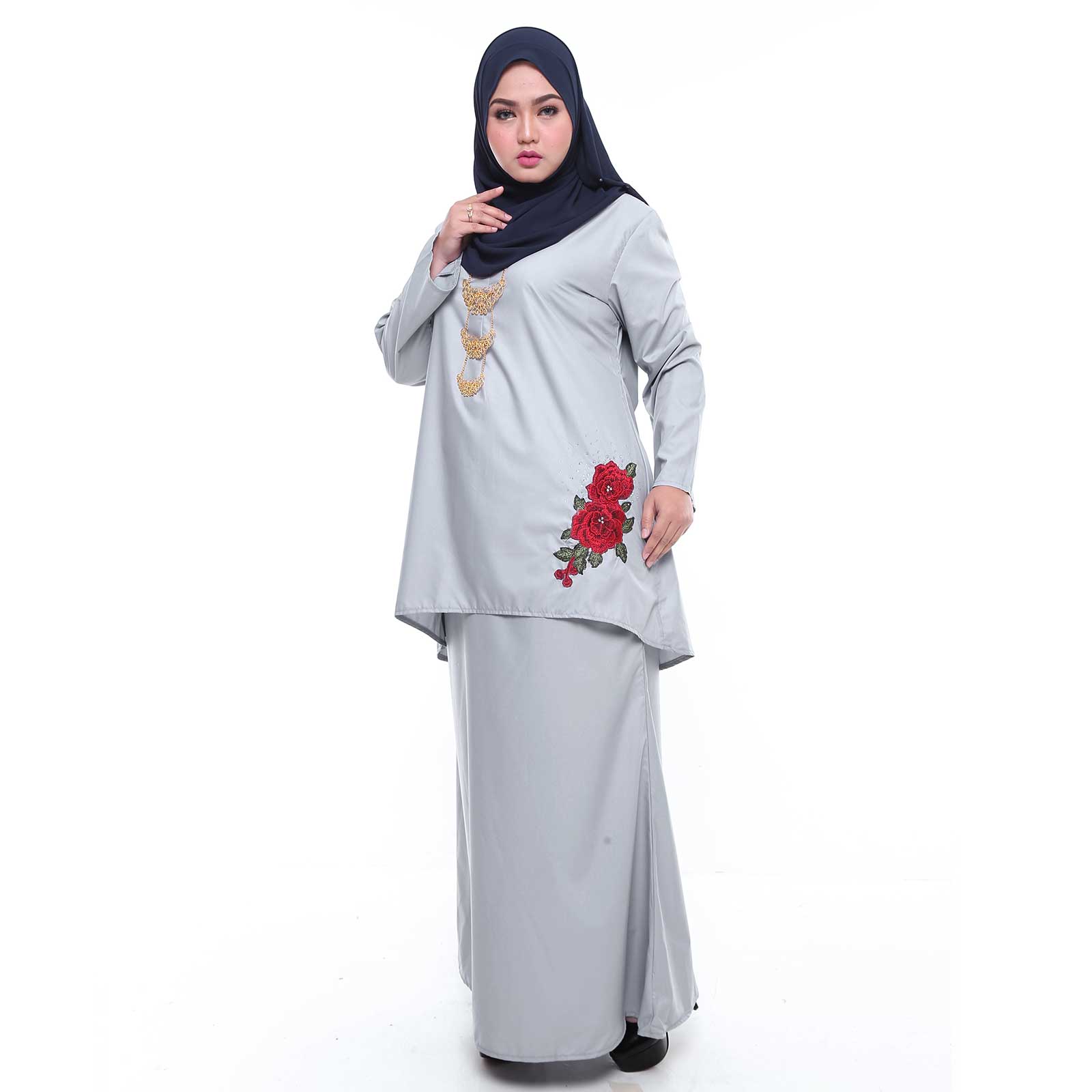 Kristy Baju  Kurung  Modern Malaysia Baju  Plus Size Wanita 