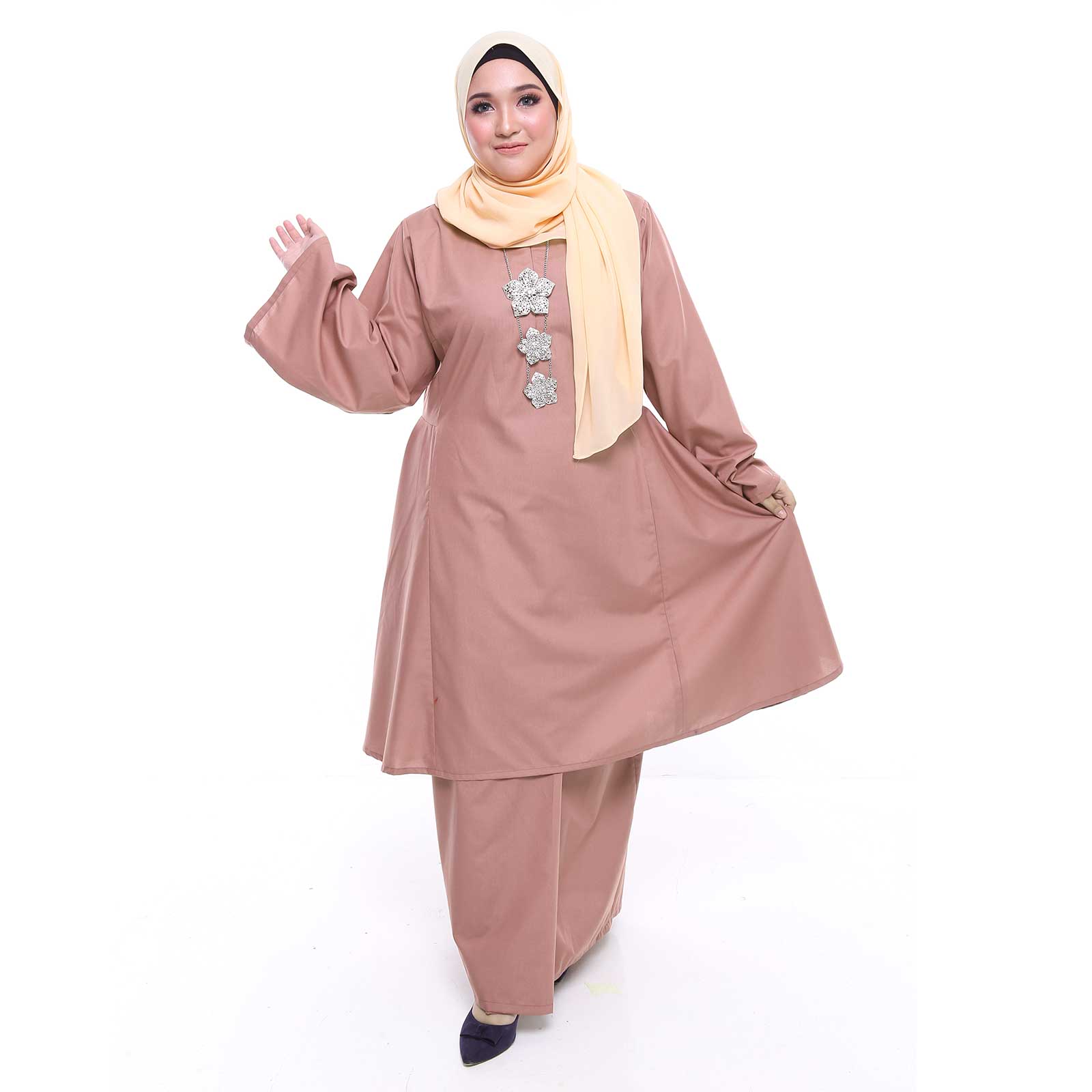 45 Baju  Kurung  Plus  Size  Online Malaysia Yang Populer 