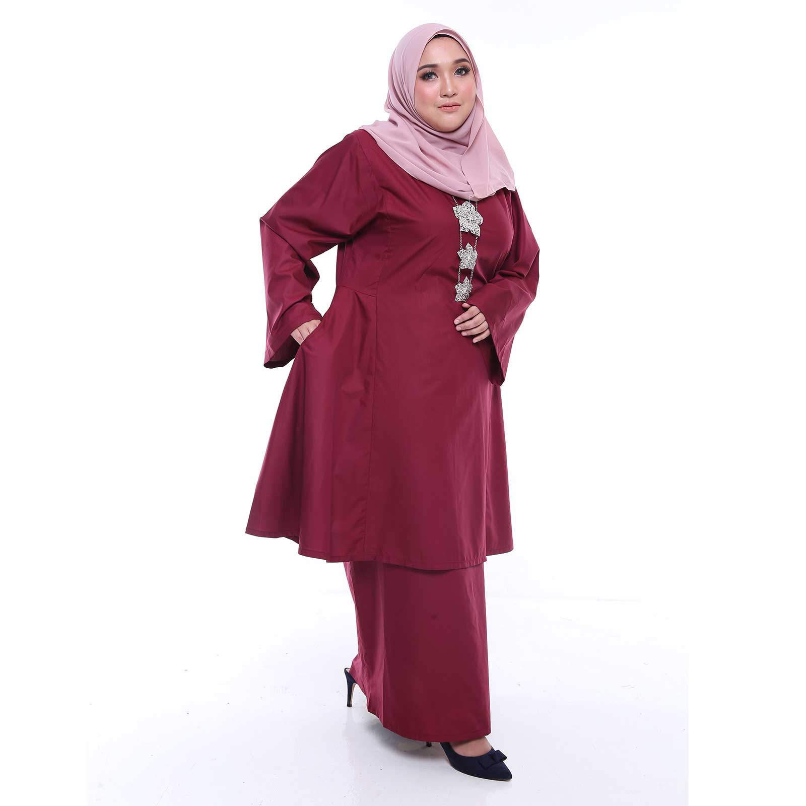  Kurung  Pahang Plus  Size  Malaysia  Baju  Plus  Size  Wanita 