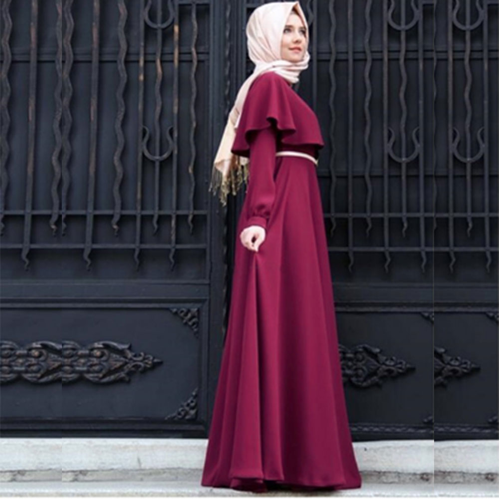 Maxi dress muslimah